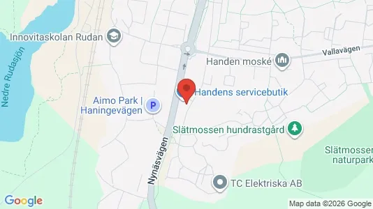 Apartments for rent i Haninge - kort over placeringen