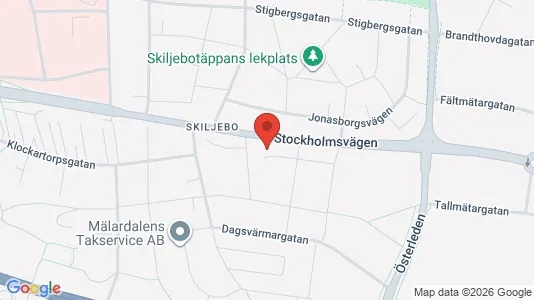 Apartments for rent i Västerås - kort over placeringen