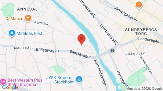 Apartments for rent i Stockholm West - kort over placeringen