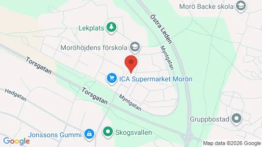 Apartments for rent i Skellefteå - kort over placeringen