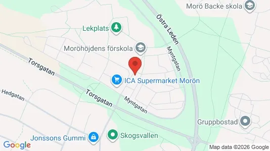 Apartments for rent i Skellefteå - kort over placeringen