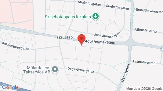 Apartments for rent i Västerås - kort over placeringen