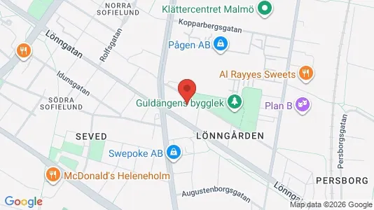 Apartments for rent i Malmö City - kort over placeringen