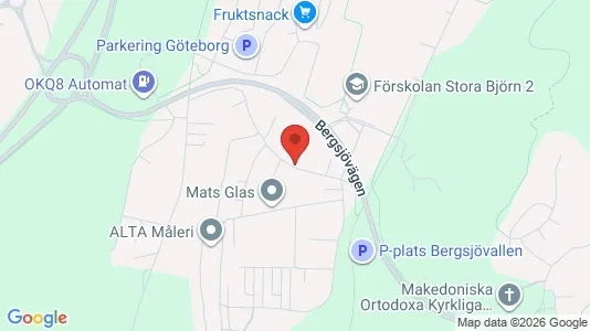 Apartments for rent i Gothenburg East - kort over placeringen
