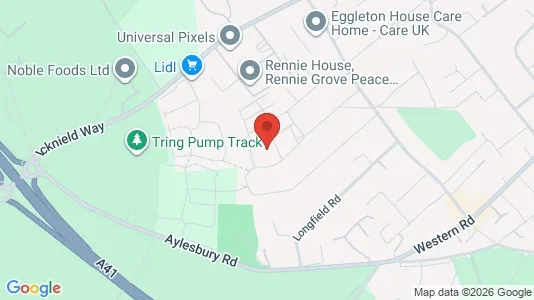 Apartments for rent i Tring - Hertfordshire - kort over placeringen