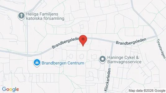Apartments for rent i Haninge - kort over placeringen