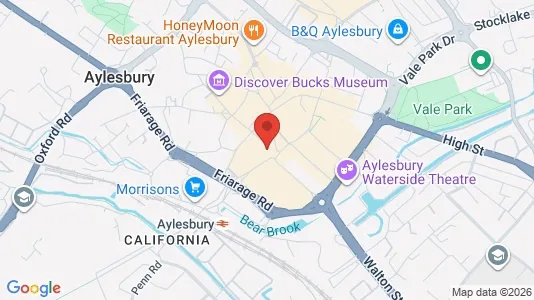 Apartments for rent i Aylesbury - Buckinghamshire - kort over placeringen