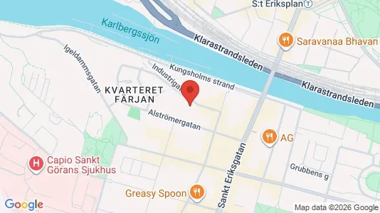 Apartments for rent i Kungsholmen - kort over placeringen