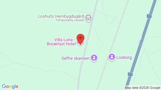 Apartments for rent i Osby - kort over placeringen
