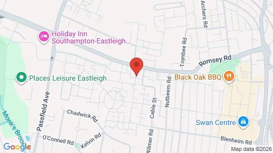 Apartments for rent i Eastleigh - Hampshire - kort over placeringen