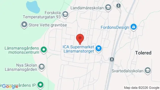 Rooms for rent i Västra hisingen - kort over placeringen