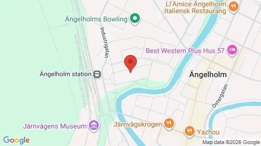 Apartments for rent i Ängelholm - kort over placeringen