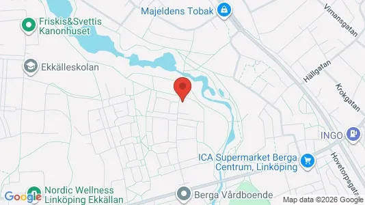 Apartments for rent i Linköping - kort over placeringen