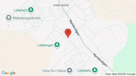 Rooms for rent i Haninge - kort over placeringen