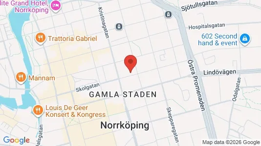 Apartments for rent i Norrköping - kort over placeringen