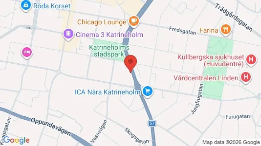Apartments for rent i Katrineholm - kort over placeringen