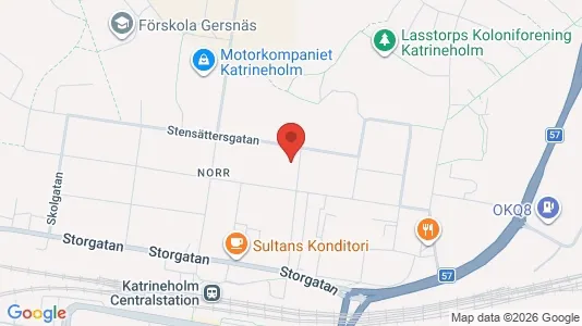 Apartments for rent i Katrineholm - kort over placeringen