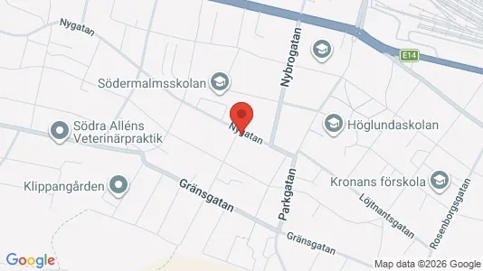 Apartments for rent i Sundsvall - kort over placeringen