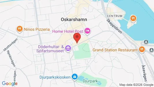 Apartments for rent i Oskarshamn - kort over placeringen