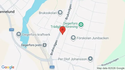 Apartments for rent i Degerfors - kort over placeringen