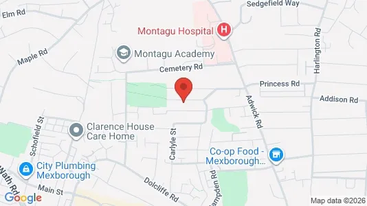 Apartments for rent i Mexborough - South Yorkshire - kort over placeringen