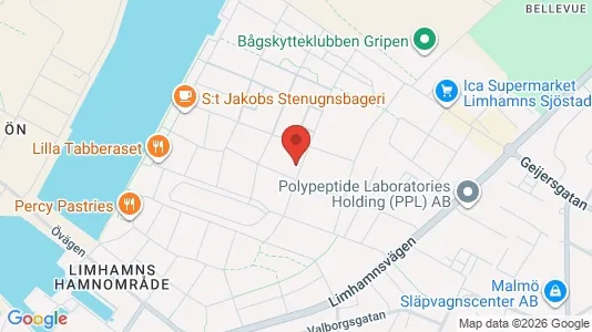 Apartments for rent i Limhamn/Bunkeflo - kort over placeringen