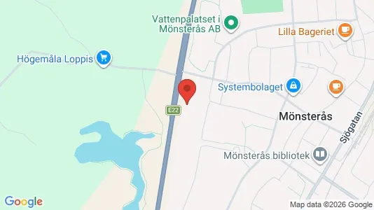 Apartments for rent i Mönsterås - kort over placeringen