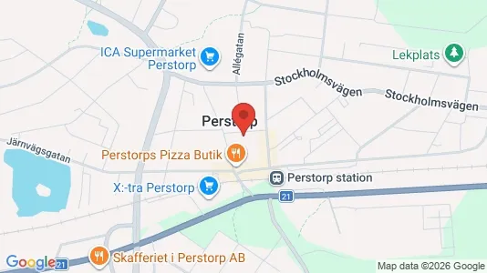 Apartments for rent i Perstorp - kort over placeringen