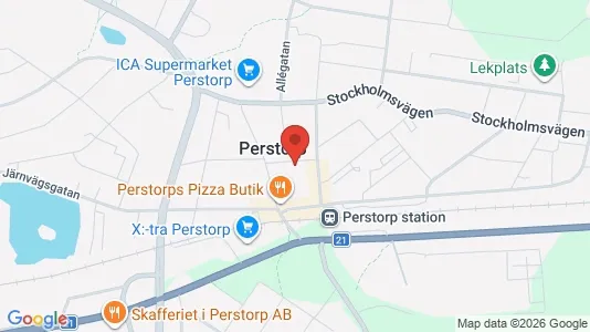 Apartments for rent i Perstorp - kort over placeringen