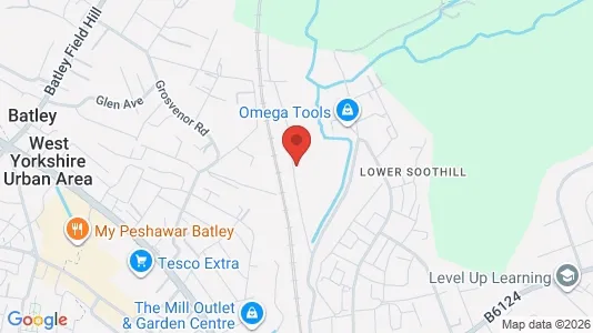Apartments for rent i Batley - West Yorkshire - kort over placeringen