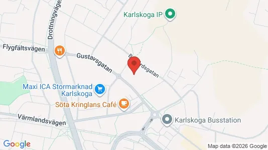Rooms for rent i Karlskoga - kort over placeringen