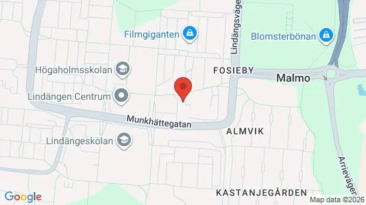 Apartments for rent i Fosie - kort over placeringen