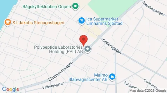 Apartments for rent i Limhamn/Bunkeflo - kort over placeringen