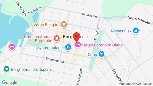 Apartments for rent i Borgholm - kort over placeringen
