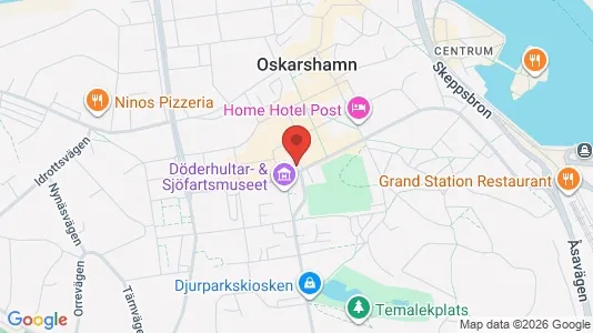 Apartments for rent i Oskarshamn - kort over placeringen
