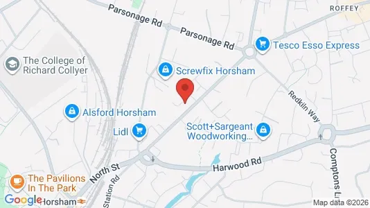 Apartments for rent i Horsham - West Sussex - kort over placeringen