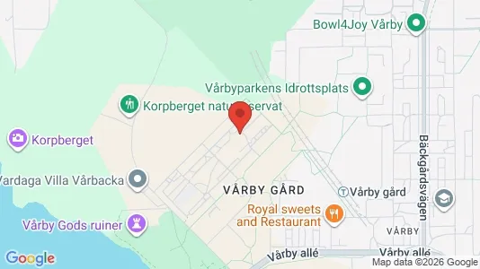 Apartments for rent i Huddinge - kort over placeringen
