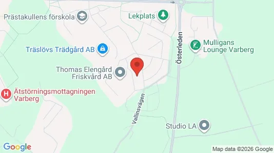 Apartments for rent i Varberg - kort over placeringen