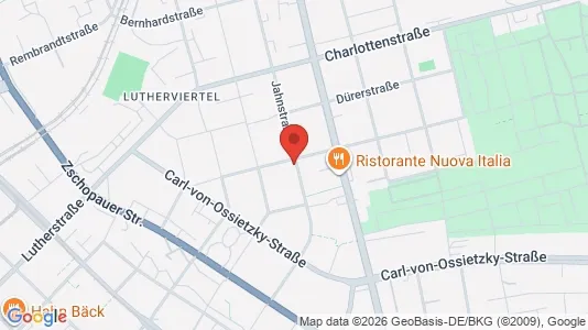 Apartments for rent i Chemnitz - kort over placeringen