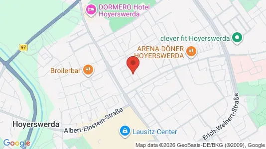 Apartments for rent i Bautzen - kort over placeringen