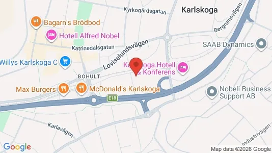 Apartments for rent i Karlskoga - kort over placeringen
