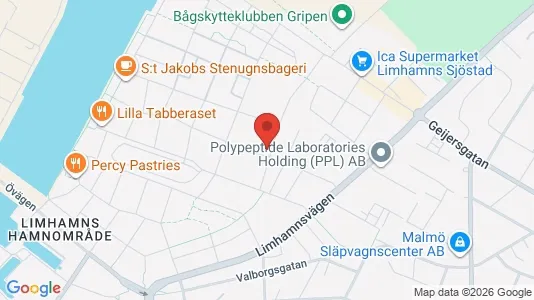 Apartments for rent i Limhamn/Bunkeflo - kort over placeringen