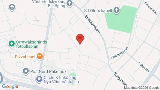 Apartments for rent i Enköping - kort over placeringen