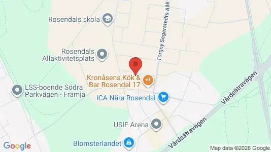 Apartments for rent i Uppsala - kort over placeringen
