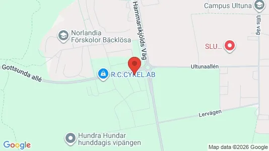 Apartments for rent i Uppsala - kort over placeringen