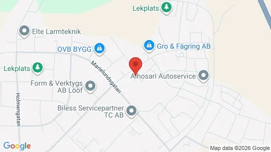 Apartments for rent i Gislaved - kort over placeringen