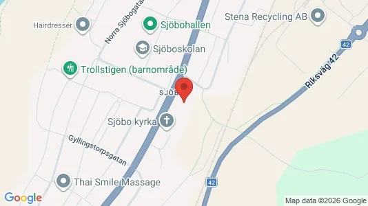 Apartments for rent i Borås - kort over placeringen