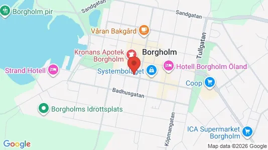 Apartments for rent i Borgholm - kort over placeringen