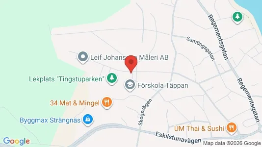 Apartments for rent i Strängnäs - kort over placeringen