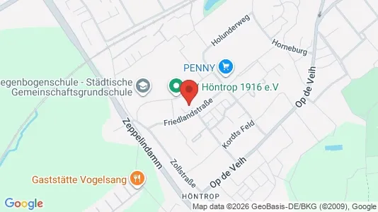Apartments for rent i Bochum - kort over placeringen